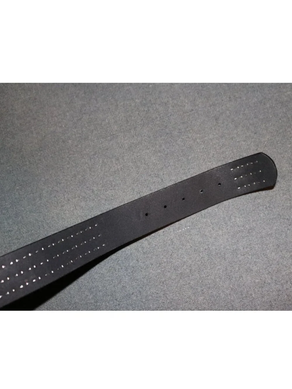 Hot Topic Pyramid Studded Belt 40 Black Leather - Picture 6 of 6